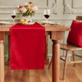 FOLINS&HOME Red Waterproof Decorative Table Runner 36 Inches Long | 210GSM by FOLINSHOME