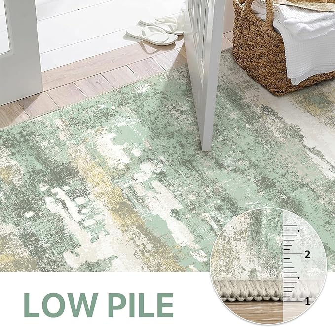 BEIMO Area Rugs 6x9 for Living Room Bedroom, Modern Abstract Machine Washable - Image 8