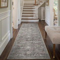 Rugxara 2x6 Runner Rug, Washable Kitchen Rugs, Non Slip Low Pile Area Rug Carpet by Rugxara