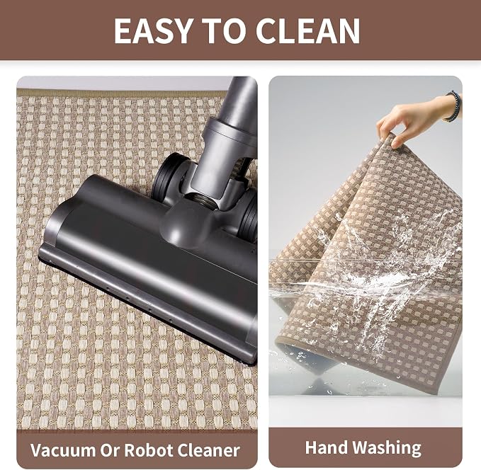 YDKGL Kitchen Mat Kitchen Rugs Sets of 2 PCS Non Slip Washable, Super Absorbent - Image 7