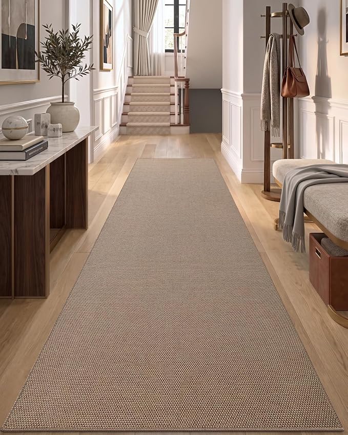 DEXI Hallway Runner Rug 2'8"x14', Non Slip Rubber Backed Runners Carpet - Image 8