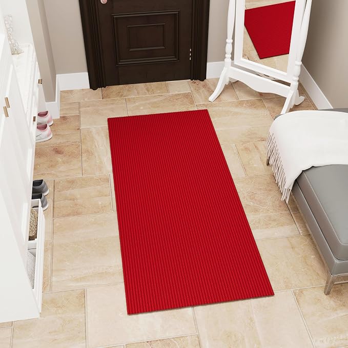 Ottomanson Mud Mat 2'7" x 3' Entryway Rug by Ottomanson