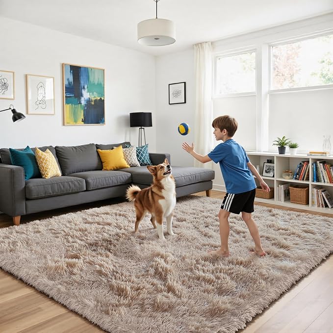 Soft Runner Rugs for Bedroom, Bedside Rug for Living Room Bedroom Room Home - Image 4