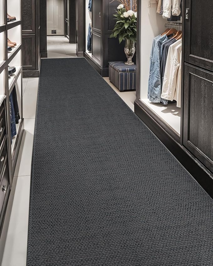 Color&Geometry Door Mat 2'4"x12' Runner Rug - Image 8