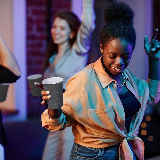 Steel Chill Cups 16 oz. Reusable Party Cups, Happy New Year, 100% recyclable - Image 7
