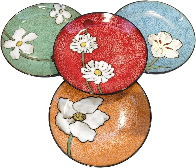 Ceramic Plates For Kitchen, 11 In by ROCKGOLDBUG