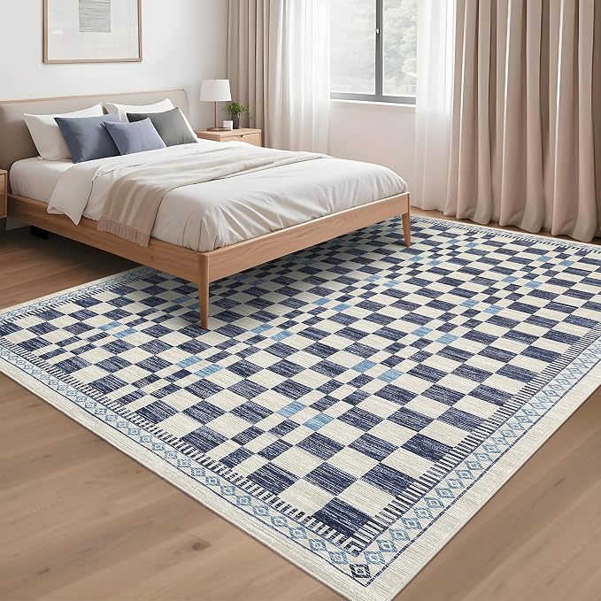 GarveeHome Area Rug 8x10 for Dining Bedroom Machine Washable Easy-Clean Rugs - Image 3