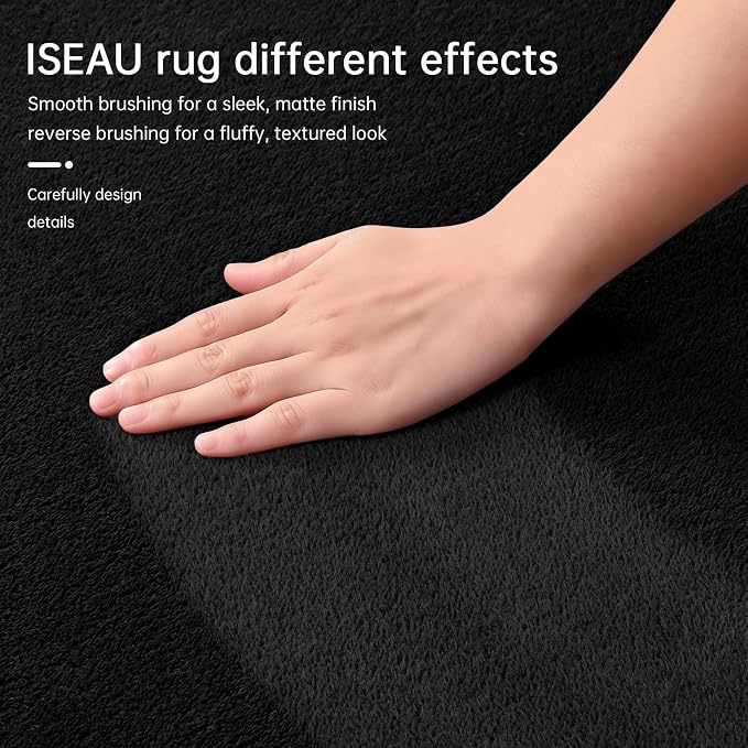 ISEAU 4x6 Rug for Bedroom, Soft Memory Foam Carpet - Image 3