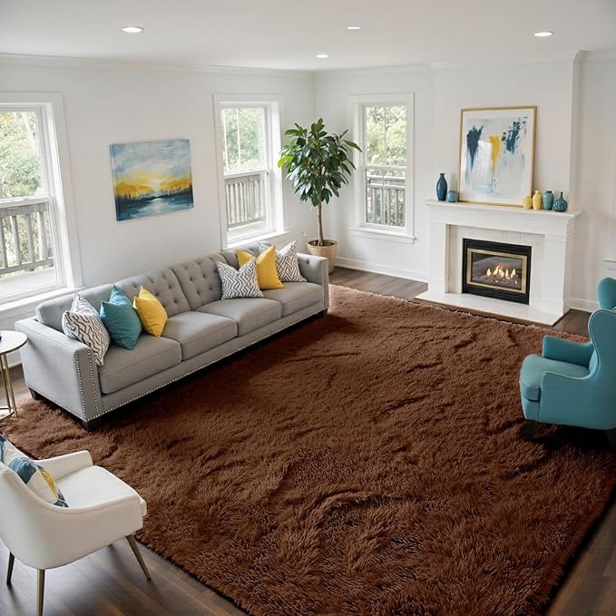 yongyangjuxin Fluffy Rug Shag Area Rug, Super Soft Shag Rugs by Yongyangjuxi