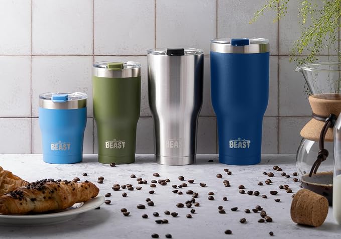 Beast 40 oz Tumbler Stainless Steel Vacuum Insulated Coffee Ice Cup Double Wall - Image 8
