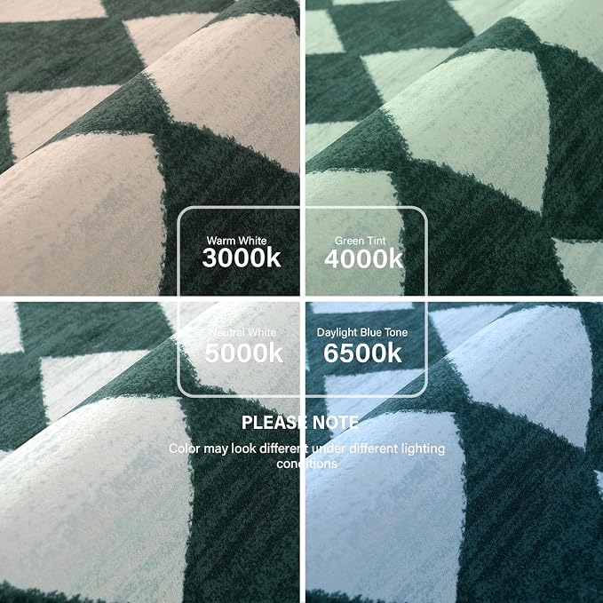 Lahome Zelie Checkered Washable 2x6 Green Runners - Image 8