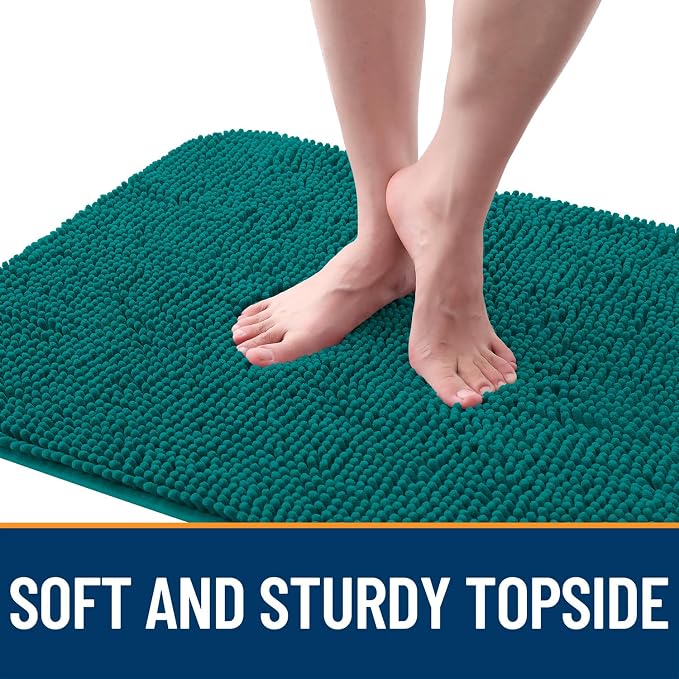 OLANLY Dog Door Mat for Muddy Paws 47x32, Absorbs Moisture and Dirt, Absorbent - Image 4