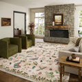 Machine Washable Rugs for Living Room: 9x12 Area Rugs Vintage Rugs Stain by palohom