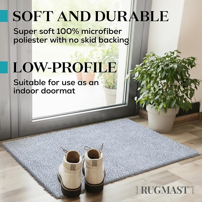 Premium Microfiber Indoor Door Mat – 20"x30" Washable Entry Mat, Waterproof - Image 5