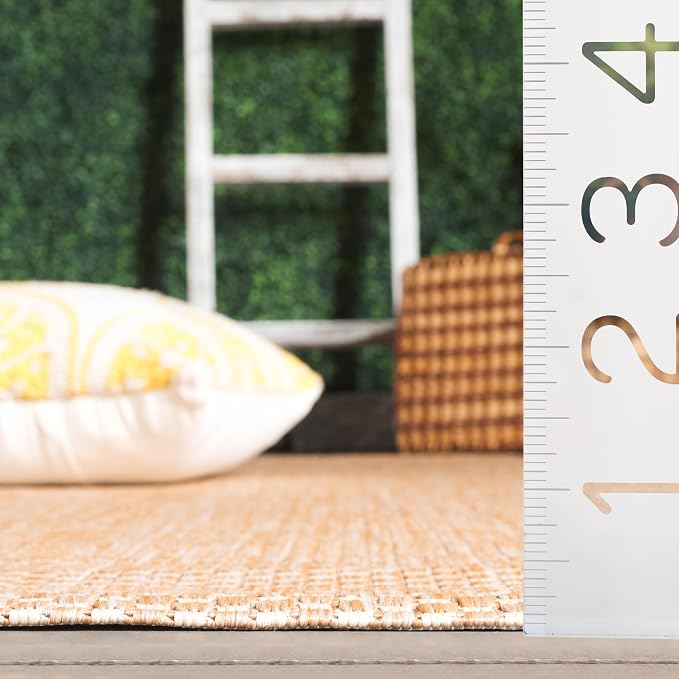 SAFAVIEH Courtyard Collection 2'3" x 20' Natural/Cream CY8521 Indoor/ Outside - Image 4