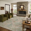 8x10 Washable Rugs for Living Room: Bedroom Area Rug Stain Resistant Non Slip by palohom