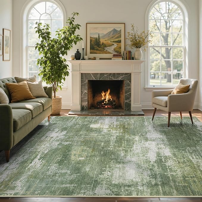 6x9 Ft Large Area Rugs for Living Room, Soft Non-Slip Washable Rugs Modern - Image 2