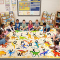4x6 ABC Classroom Rug for Kids Playroom, Alphabet Rug by Unknown
