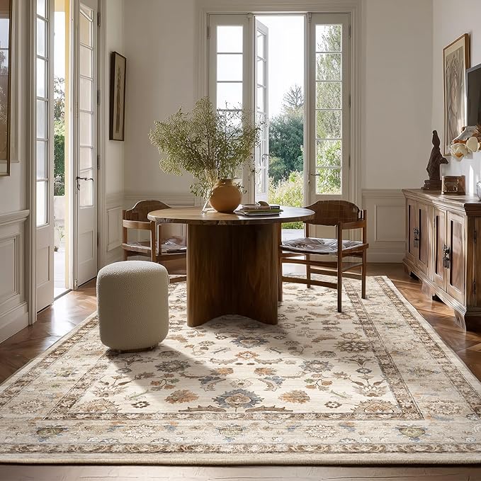 10x12 Area Rugs for Living Room: Washable Living Room Rug Stain Resistant Non - Image 6