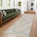 Hazo Haus Floral 3x8 Wide Hallway Runner by HazoHaus