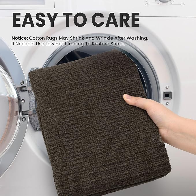 EARTHALL Washable Runner Rug 3x7 Ft Non Slip Runners - Image 3