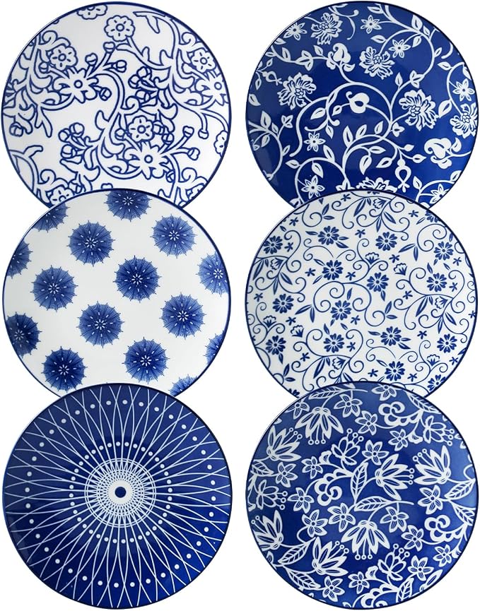 Ceramic Dessert Plates Set by Cerkik