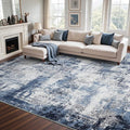 8x10 Ft Large Area Rugs for Living Room, Soft Non-Slip Washable Rugs Modern by Cuzwlovita
