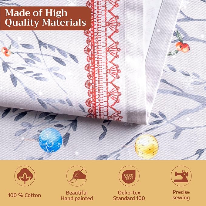 Maison d' Hermine Table Runner 100% Cotton 14.50" x 36" | Table Runners 36 - Image 3