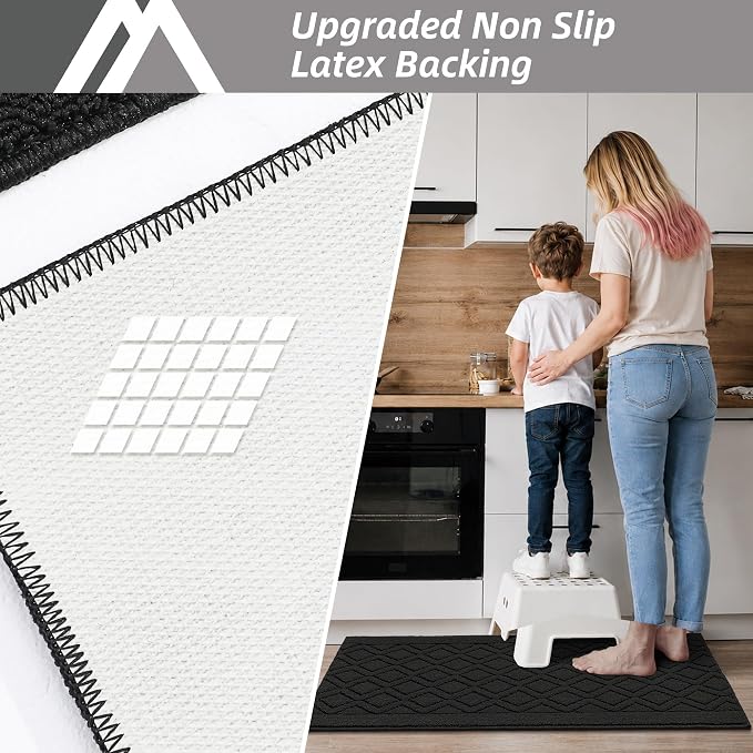COSY HOMEER-Kitchen-Rugs-and-Mats 20"x30" Non Slip Kitchen Mats - Image 4
