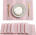 Leetaltree Misty Rose Placemats Set of 8 by Leetaltree-ArtatEveryTable