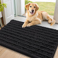 Smiry Dog Door Mat for Muddy Paws 32x21, Absorbent Dirt Trapper, Non-Slip by Smiry