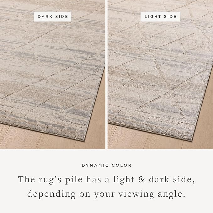 Loloi Amber Lewis Monty Collection MOT-02 Ivory/Natural 2'-7" x 10'-0" - Image 3