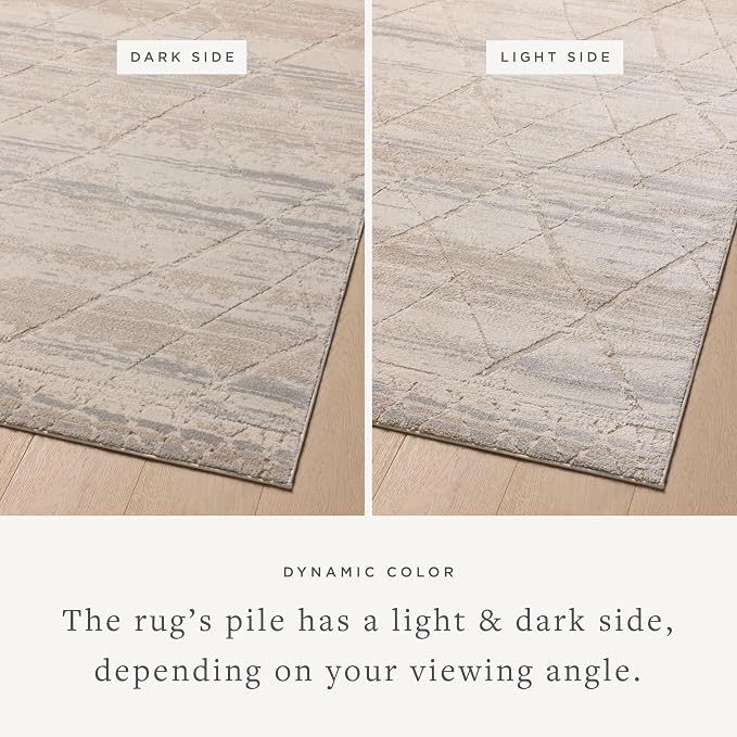 Loloi Amber Lewis Monty Collection MOT-02 Ivory/Natural 2'-7" x 8'-0", .50" - Image 3