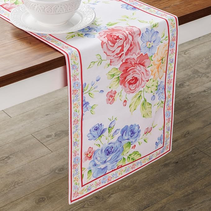 Maison d' Hermine Table Runner 100% Cotton 14.50" x 72" | Table Runners 72 - Image 9