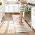 KIMODE Anti Fatigue Mats for Kitchen Floor, Farmhouse Kitchen Runner Rugs by StayinComfortCookwithJoy