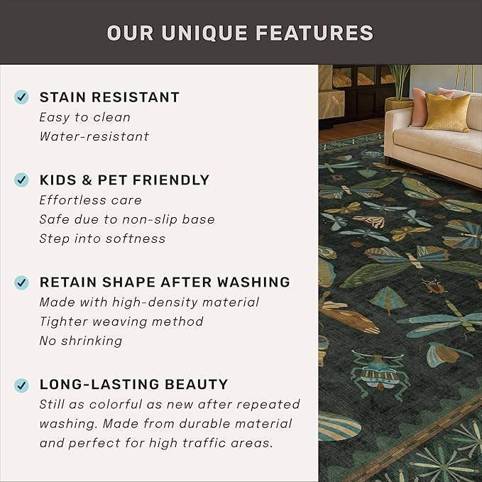 2x10 10ft Long Hallway Rug Runner - Image 7
