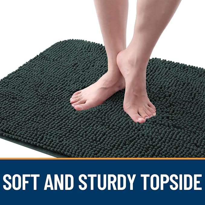 OLANLY Dog Door Mat for Muddy Paws 40x32, Absorbs Moisture and Dirt, Absorbent - Image 4