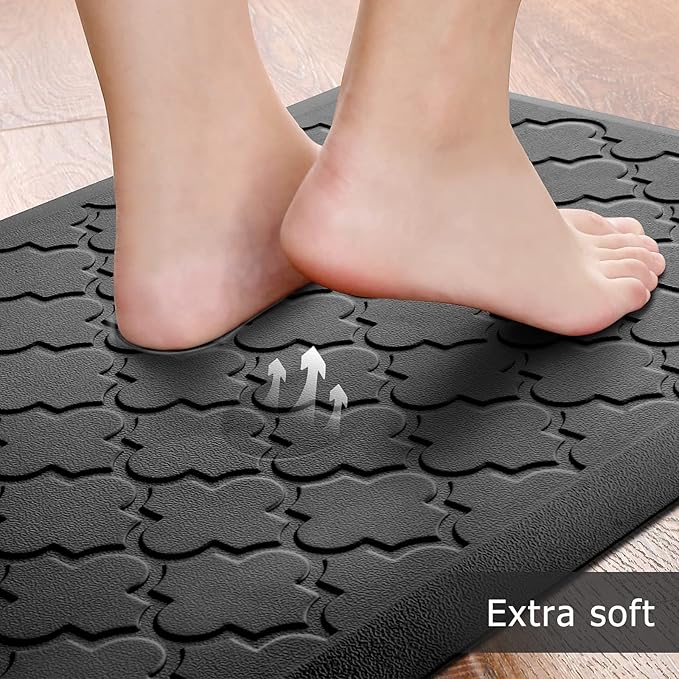 Kitchen Mat Cushioned Anti-Fatigue Floor Mat Water Resistant Non-Skid Kitchen - Image 3