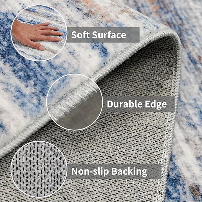 3x4 Rugs Washable Entry Rug: Easy-to-Clean Carpets - Image 5