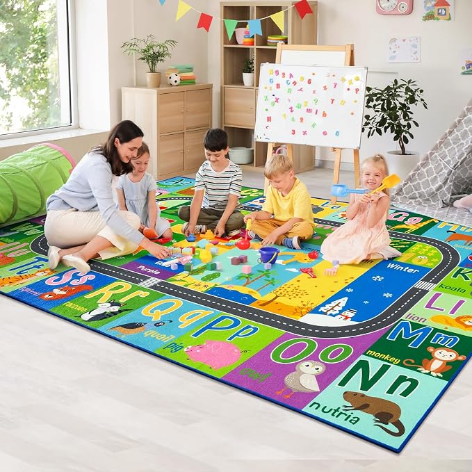 HOMORE Kids Rug, 6x9 Kids Educational Area Rugs by Homore