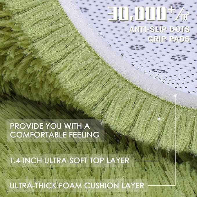 OLANLY 2x6 Machine Washable Runner Rugs - Image 7
