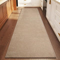 YDKGL 2x6 ft Kitchen Runner Rug Mat Non Slip Boho Woven Hallway Runner Washable by YDKGL