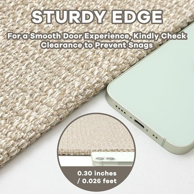 EARTHALL Washable Runner Rug 2x4 Ft Non Slip Runners - Image 2