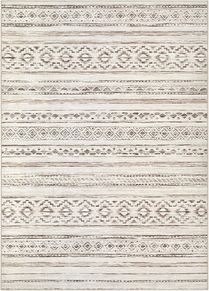 cotiled 5x7 Area Rugs Living Room Rug: Washable Boho Rugs - Image 8
