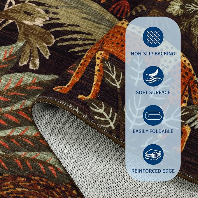 GarveeHome 3x5 Washable Area Rug - Image 4