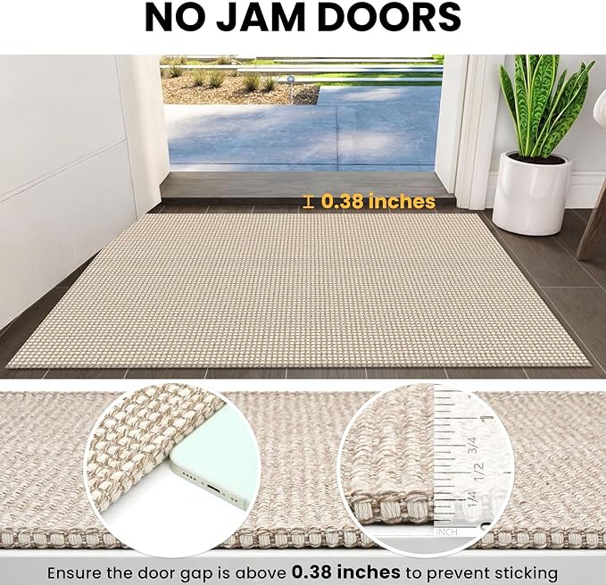 IOHOUZE Washable Runner Rug 2x6 Non Slip Runners - Image 3
