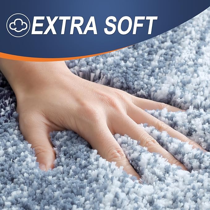 OLANLY Large Bathroom Rugs Mat 50x30, Extra Soft Absorbent Microfiber Bath Rugs - Image 3