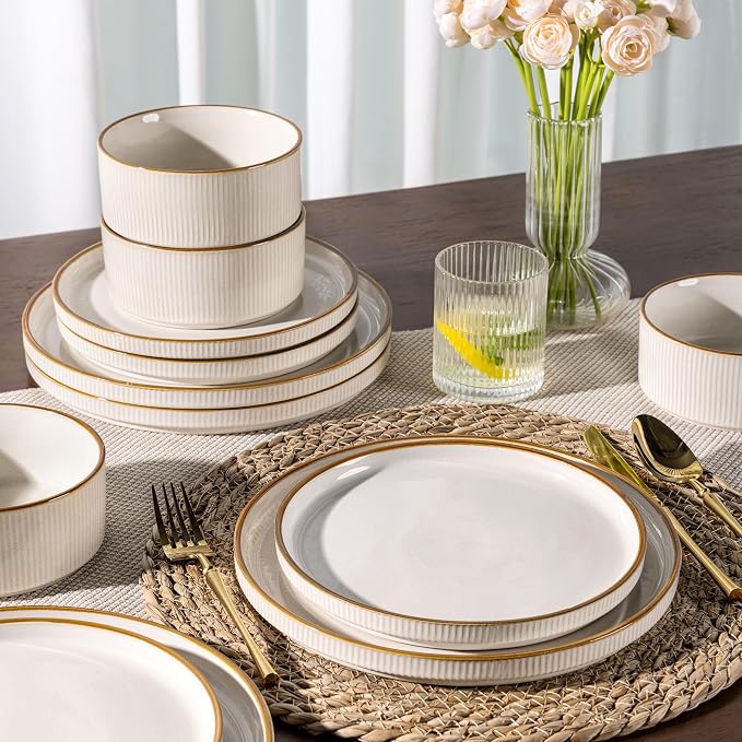 GBHOME Stoneware Dinnerware Sets - Image 3