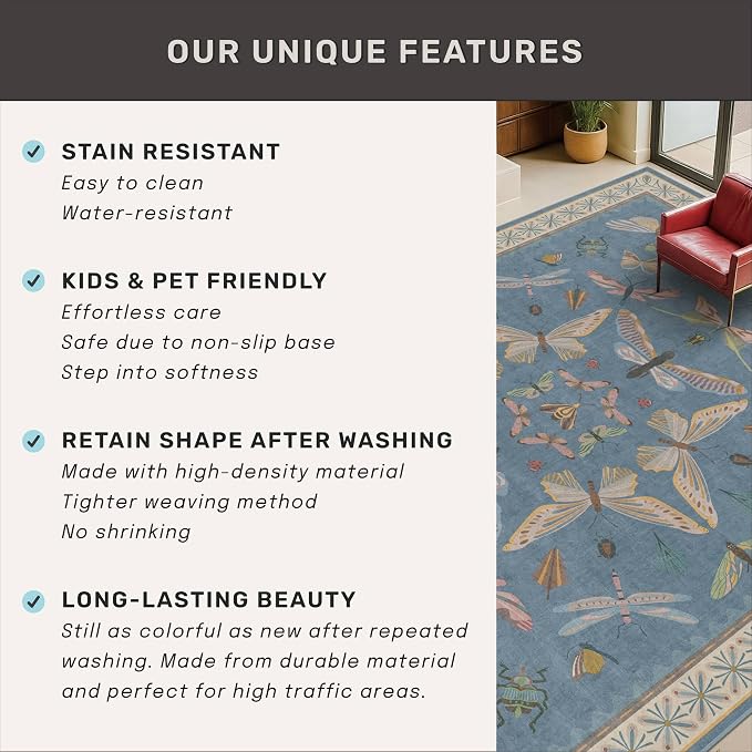 Hazo Haus Boho Non Slip Kitchen Rug Runner - Image 7