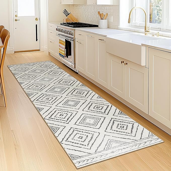 BESTSWEETIE Area Rug 2x6 Rug Machine Washable Non-Slip Low Pile Print Pattern by BESTSWEETIE